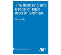 The licensing and usage of topic drop in German