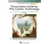 Antología de Lieder – Guía de pronunciación – Libro y 3 CD (Hal Leonard)