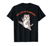 The Life of a Show Cat Girl Funny Kitten Lover Cat Mom Gift Camiseta