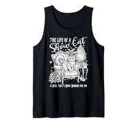 The Life of a Show Cat Girl Funny Kitten Lover Cat Mom Gift Camiseta sin Mangas