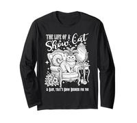 The Life of a Show Cat Girl Funny Kitten Lover Cat Mom Gift Manga Larga