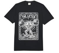 The Lifter Tarot Skeleton Funny Gym Halterofilia Comfort Colors Adult Heavyweight T-Shirt