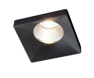 The Light Group GF design Lámpara empotrable Squary IP54 negra 3.000 K EC:EPREL:1037534