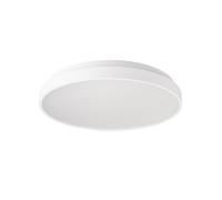 The Light Group Lámpara LED de techo SLC ALPHA, blanca, Ø 40 cm DIP CCT IP44