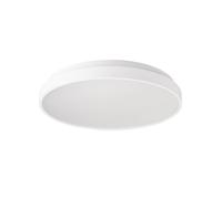 The Light Group Plafón LED SLC ALPHA, blanco, Ø 40 cm, corte de fase, IP44