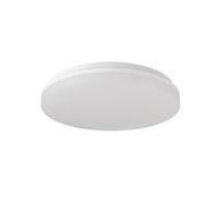 The Light Group Plafón LED SLC OMEGA, blanco, Ø 40 cm, corte de fase, IP54