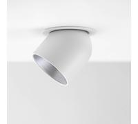 The Light Group SLC Cup downlight empotrada LED blanco/plata 3000K True