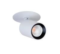 The Light Group SLC Foco empotrable LED ART, 1 luz, blanco, 2.700 K, aluminio EC:EPREL:988835
