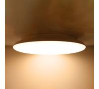 The Light Group SLC Plafón LED atenuable IP54 Ø 25 cm 3.000 K True