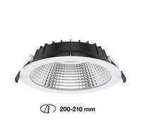 The Light Group SLC Shift foco empotrado LED Ø 22,8cm CCT, blanco True