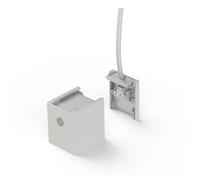 The Light Group Tapa final SLC Click, Pushdim, blanca, metal, IP20