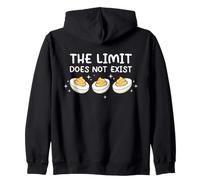 The Limit Does Not Exist Love Deviled Egg Divertido Día de Acción de Gracias Sudadera con Capucha