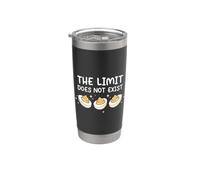 The Limit Does Not Exist Love Deviled Egg divertido Día de Acción de Gracias Vaso térmico de acero inoxidable de doble pared
