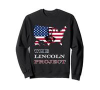 The Lincoln Project Save USA - Bandera Estadounidense Abraham Lincoln Sudadera