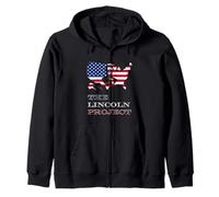 The Lincoln Project Save USA - Bandera Estadounidense Abraham Lincoln Sudadera con Capucha