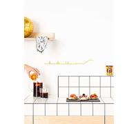 The Line - Barcelona - Silueta decorativa de pared - Skyline - 50 cm - Oro