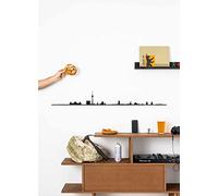 The Line - Berlin - Silueta decorativa de pared - Skyline - 125 cm - Negro