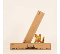 The Line City Skyline - Cuadro Decorativo (49,5 cm), diseño de Silueta