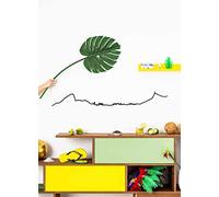 The Line - Río de Janeiro - Silueta decorativa de pared - Skyline - 125 cm - Negro