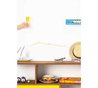 The Line - Saint-Tropez - Silueta decorativa de pared - Skyline - 50 cm - Oro