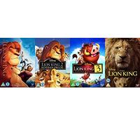 The Lion King 4 Film Collection DVD - The Lion KIng / 2 - Simba's Pride / 3 - Hakuna Matata / The Lion King DVD 2019 - Disney's The Lion King DVD Collection