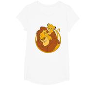 The Lion King Mufasa And Simba Camiseta, Niñas, Blanco, XS