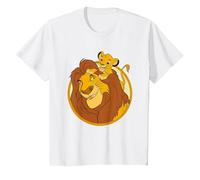 The Lion King Mufasa And Simba Camiseta, Niños, Blanco, 2 años