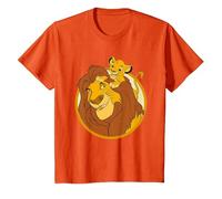 The Lion King Mufasa And Simba Camiseta, Niños, Naranja, 2 años