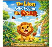 The Lion Who Found his Roar: 45+ Fun Vibrant Pages | Animal Bedtime story books for kids and toddlers
