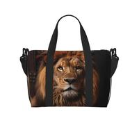 The Lion's Gaze - Bolsa de viaje impermeable para gimnasio, deportes, vacaciones