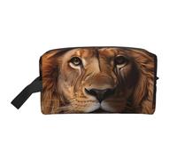 The Lion's Gaze - Neceser de viaje multifuncional para uso diario y fitness, para cosméticos, artículos de papelería y más