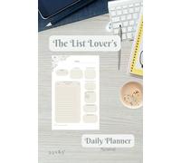 The List Lover's Daily Planner
