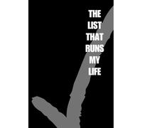 The List That Runs My Life: The To-Do List To Help Procrastinators