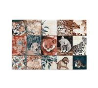 The Little Animals In The Square - Rompecabezas de 1000 piezas para adultos, rompecabezas de madera para adultos, regalos para decoración del hogar