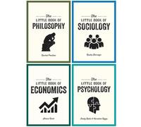 The Little Book of Philosophy, Sociology, Economics & Psychology 4 Books Collection Set