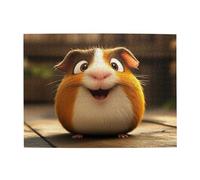 The Little Brown Mouse - Rompecabezas de madera de 500 piezas para adultos, rompecabezas desafiante para juegos de tamaño de juego de 15 x 20.4 pulgadas