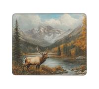 The Little Deer - Alfombrilla de mouse de varios tamaños para oficina, estudio y juegos, con fuerte adherencia y superficie gruesa y cómoda