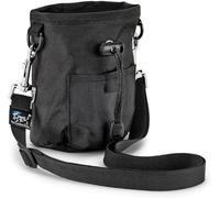 The Little Dipper Treat Pouch ™ es ideal para entrenamiento de perros, duradera, lavable, bolsa con cordón con forro extraíble, correa estilo eslinga y cinturón antideslizante, perfecto para artículos