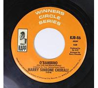 the little drummer boy / o'bambino (one cold & blessed winter) 45 rpm single