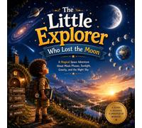 The Little Explorer Who Lost the Moon: A Magical Space Adventure About Moon Phases, Sunlight, Gravity, and the Night Sky (Little Explorer Science Adventures)