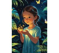 The little girl ang magical world: A magical night in the forest