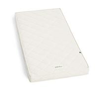 The Little Green Sheep Cama catre Twist Colchón Transpirable para Bebés y Niños Pequeños, 60x120 cm, Coco, Coco, Algodón, Lana, Látex, Color