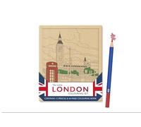 The Little London Colouring Set: Contains 12 colour pencils and a 64-page colouring book