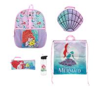 The Little Mermaid Ariel & Flounder - Juego de mochila de 3 piezas