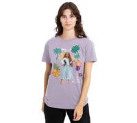 The Little Mermaid Ariel, Island Girl Ladies T Shirt, Lavendar Camiseta, Lavanda, XL para Mujer