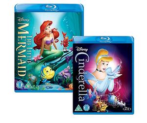 The Little Mermaid - Cinderella - Walt Disney 2 Movie Bundling Blu-ray