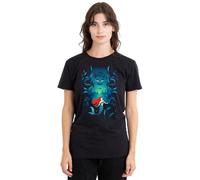 The Little Mermaid Ursula Ariel Ladies T Shirt, Black Camiseta, Negro, XXL para Mujer