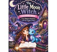 The Little Moon Witch Coloring Book: Cozy Magical Adventures with her Dragon Friend