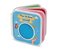 The Little Ones Malin I - Libro sensorial de despertar Montessori de habilidades motoras finas en francés para bebé a partir de 3 años, regalo para niña y niño busy board con animales, texturas y