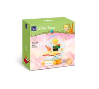 Maqueta De Construccion El Principito Sentado En Un Libro